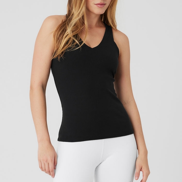 Alo Yoga Elevate Cris Cross Tank - Picture 3 of 6